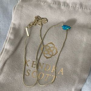Kendra Scott Jayde Necklace - Turquoise Opal
